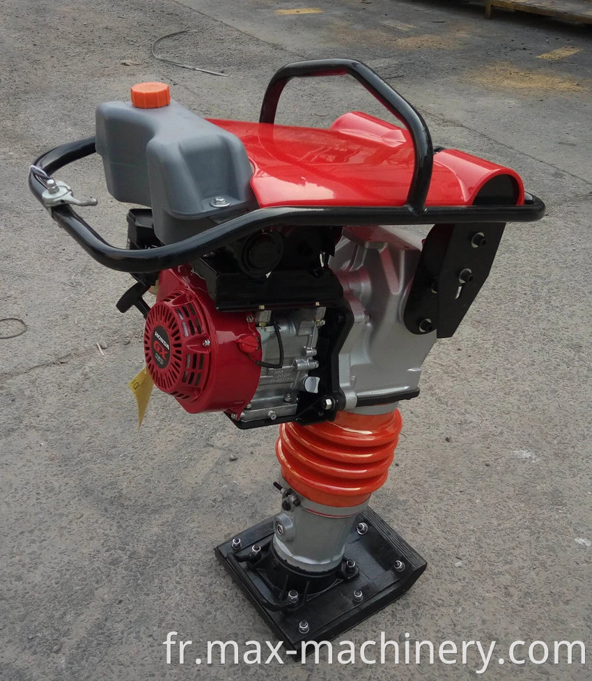 Conmec Road Compacting Machine Honda GX100 Prix de tamponnage pour la construction de routes